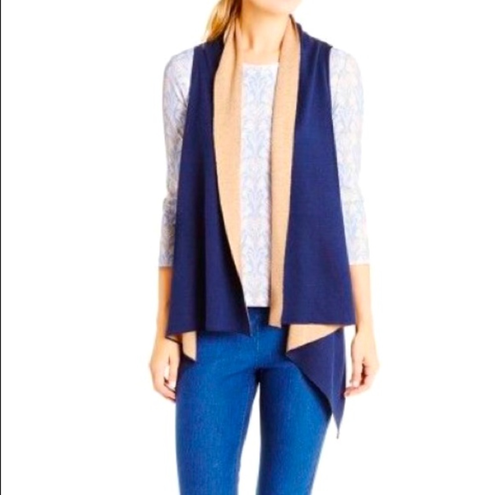 J McLaughlin reversible vest